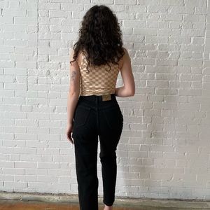 Vintage black LLbean jeans